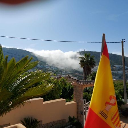 Apartamento En Moraira Con Piscina 100 M De La Playa Esterno foto