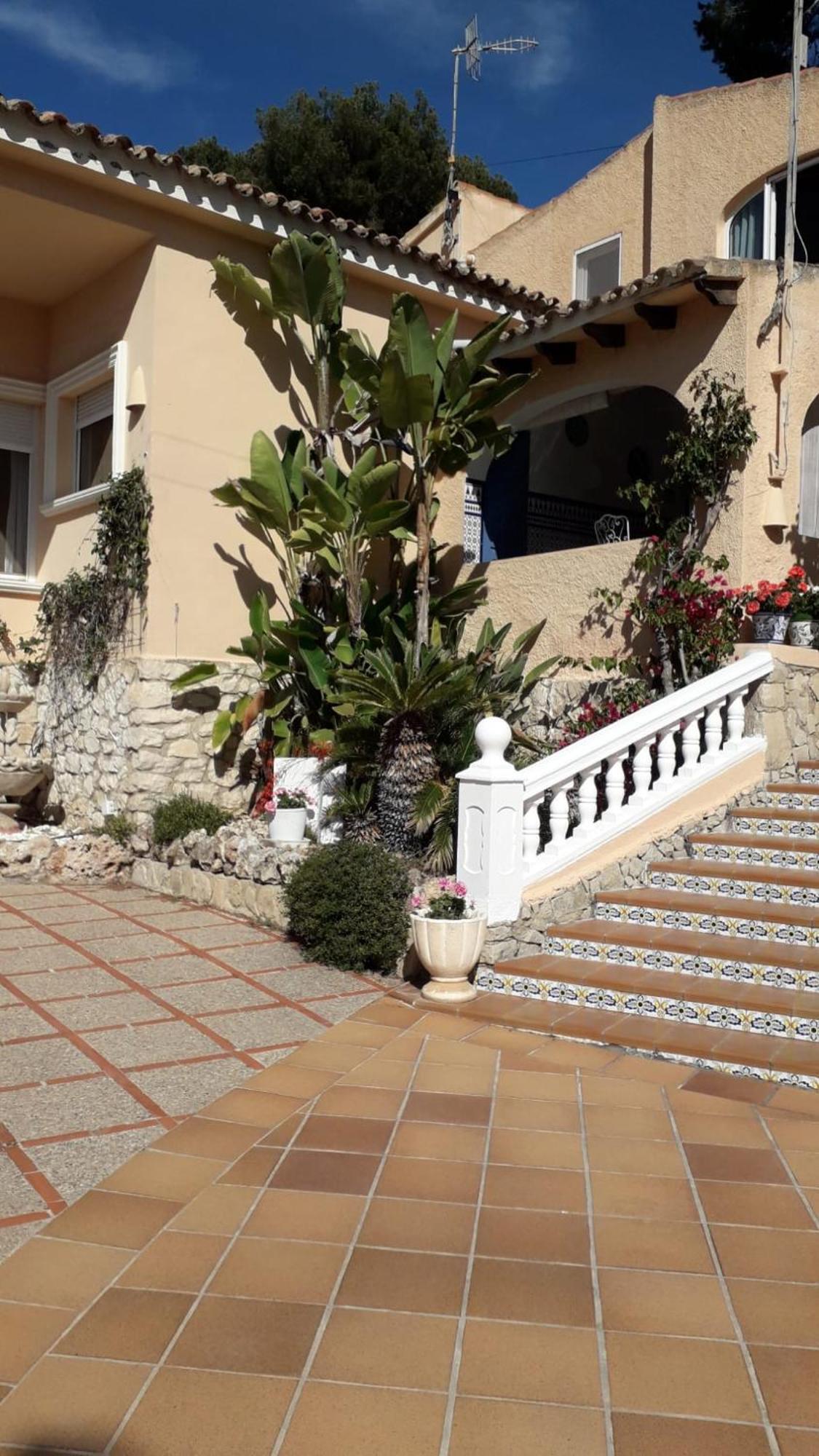 Apartamento En Moraira Con Piscina 100 M De La Playa Esterno foto