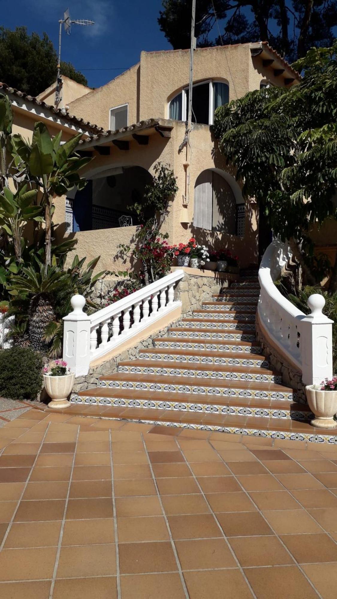 Apartamento En Moraira Con Piscina 100 M De La Playa Esterno foto